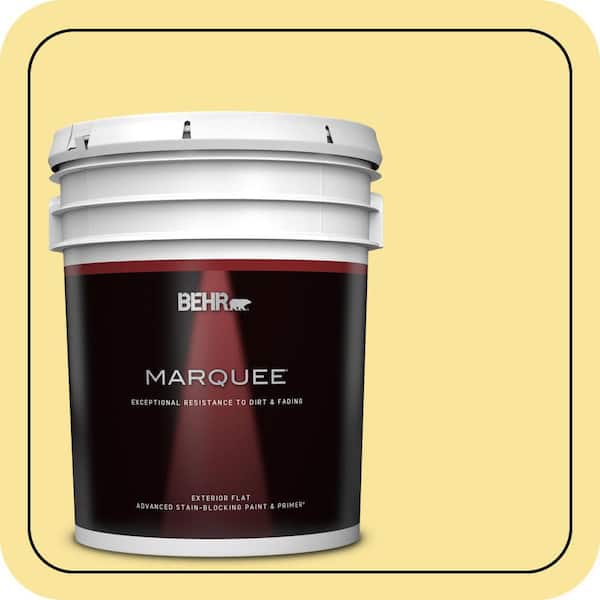 BEHR MARQUEE 5 gal. #P310-4 Storm Lightning Flat Exterior Paint & Primer (2)