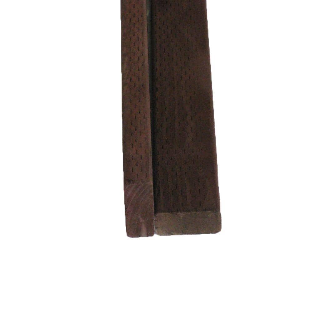 Unbranded Pressure-Treated Lumber DF Brown Stain (Common: 2 in. x 4 in. x 16 ft.; Actual: 1.5 in. x 3.5 in. x 192 in.)