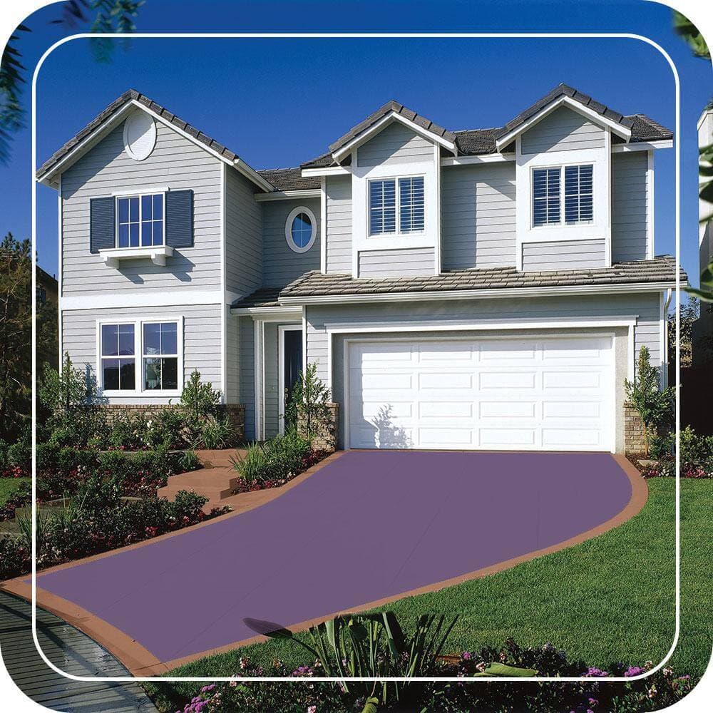 BEHR PREMIUM #M570-6 Self-Priming 1-Part Epoxy Satin Interior/Exterior Concrete and Garage Floor Paint (3)