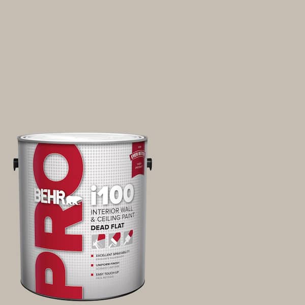BEHR PRO 1 gal. #N320-3 Tanglewood Dead Flat Interior Paint (2)