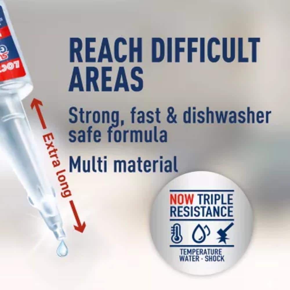Loctite Super Glue 0.18 oz. Longneck Liquid Clear Bottle (each) (4)