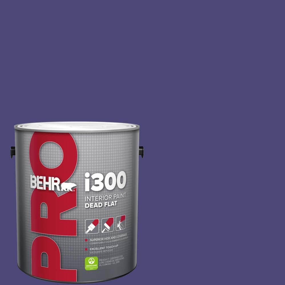 BEHR PRO 1 gal. #MQ5-43 Dramatist Dead Flat Interior Paint