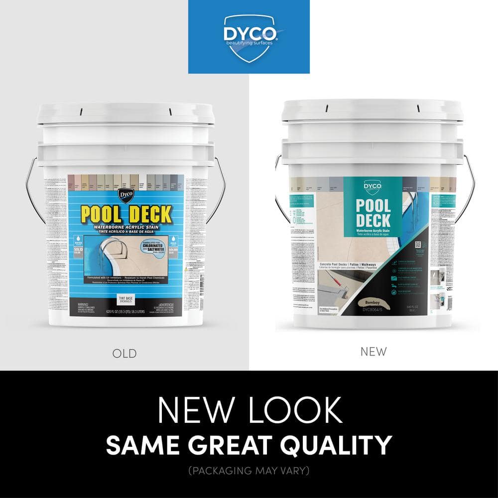 Dyco Paints Pool Deck 5 gal. 9064 Bombay Low Sheen Waterborne Acrylic Stain (3)