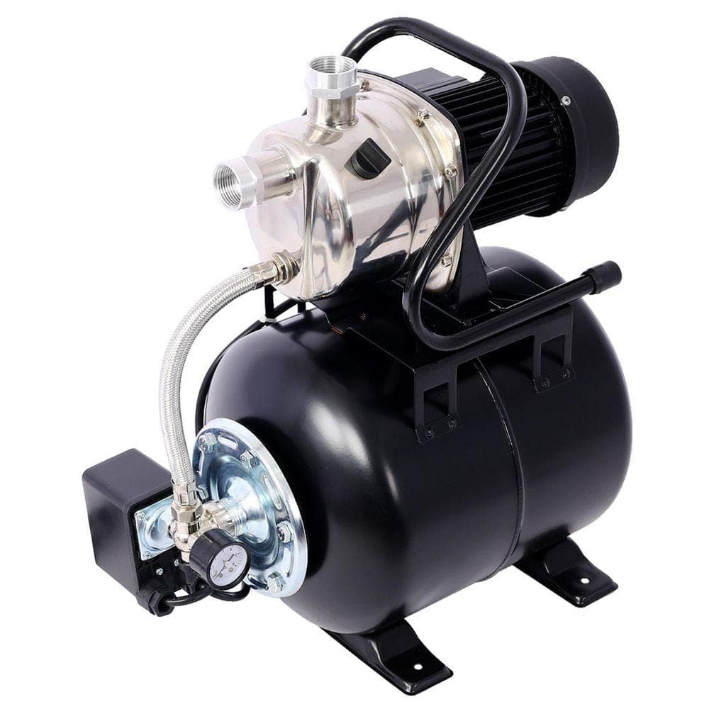 Miscool Ami 1. 6HP Auto Shallow Well Pump With Tank-Stainless Steel for Home/Garden/Farm Irrigation (1)