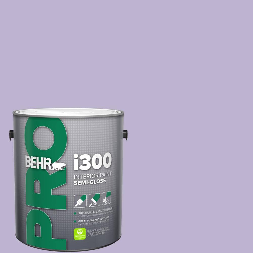 BEHR PRO 1 gal. #M560-3 Grape Hyacinth Semi-Gloss Interior Paint