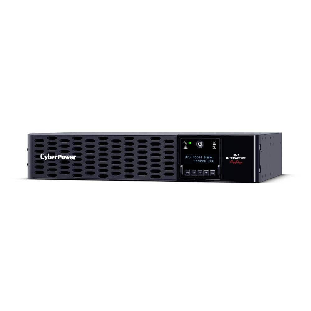 CyberPower 1500VA/1500W, 120-Volt, Line Interactive, Sine Wave, 2U Rack/Tower Battery Backup (2)