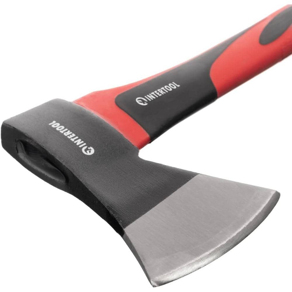 Unbranded 1.3 lb. Hatchet Axe with 15 in. Shock Absorbing Anti-Slip Fiberglass Handle