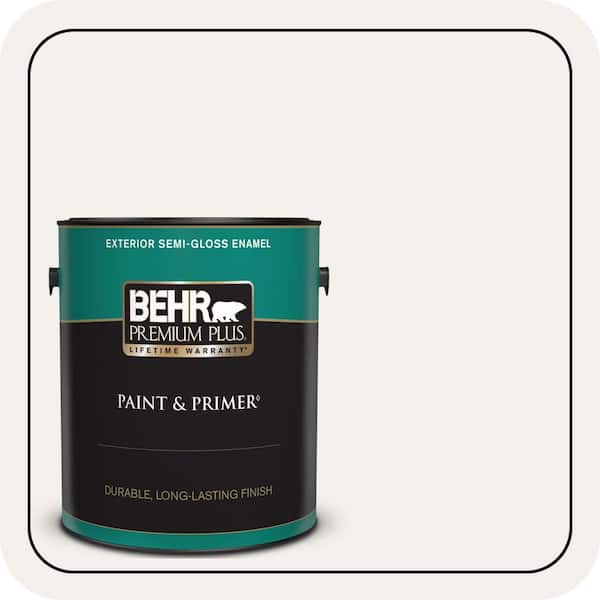 BEHR PREMIUM PLUS Home Decorators Collection #HDC-MD-06 Nano White Enamel Low Odor & Primer (3)