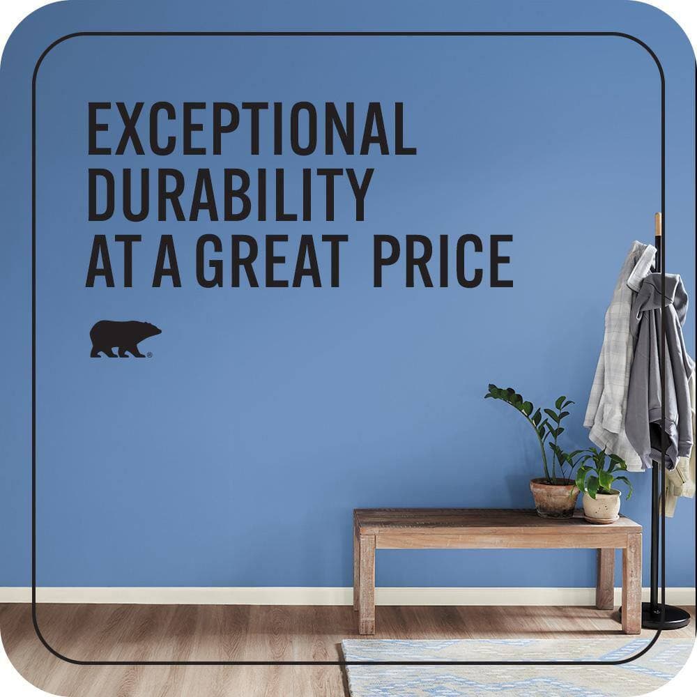 BEHR PREMIUM PLUS #PPU15-06 Neon Blue Enamel EcoMix Plant-Based & Primer (4)