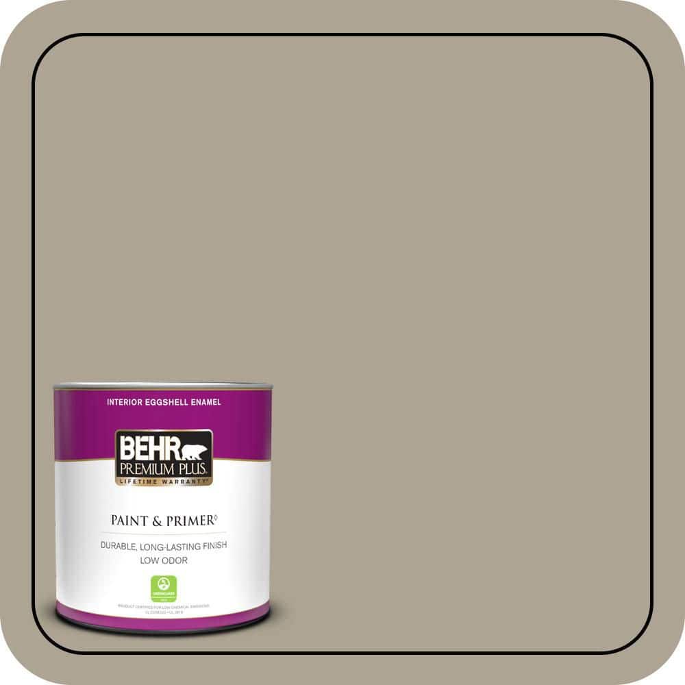 BEHR PREMIUM PLUS Home Decorators Collection #HDC-NT-14 Smoked Tan Enamel Low Odor & Primer