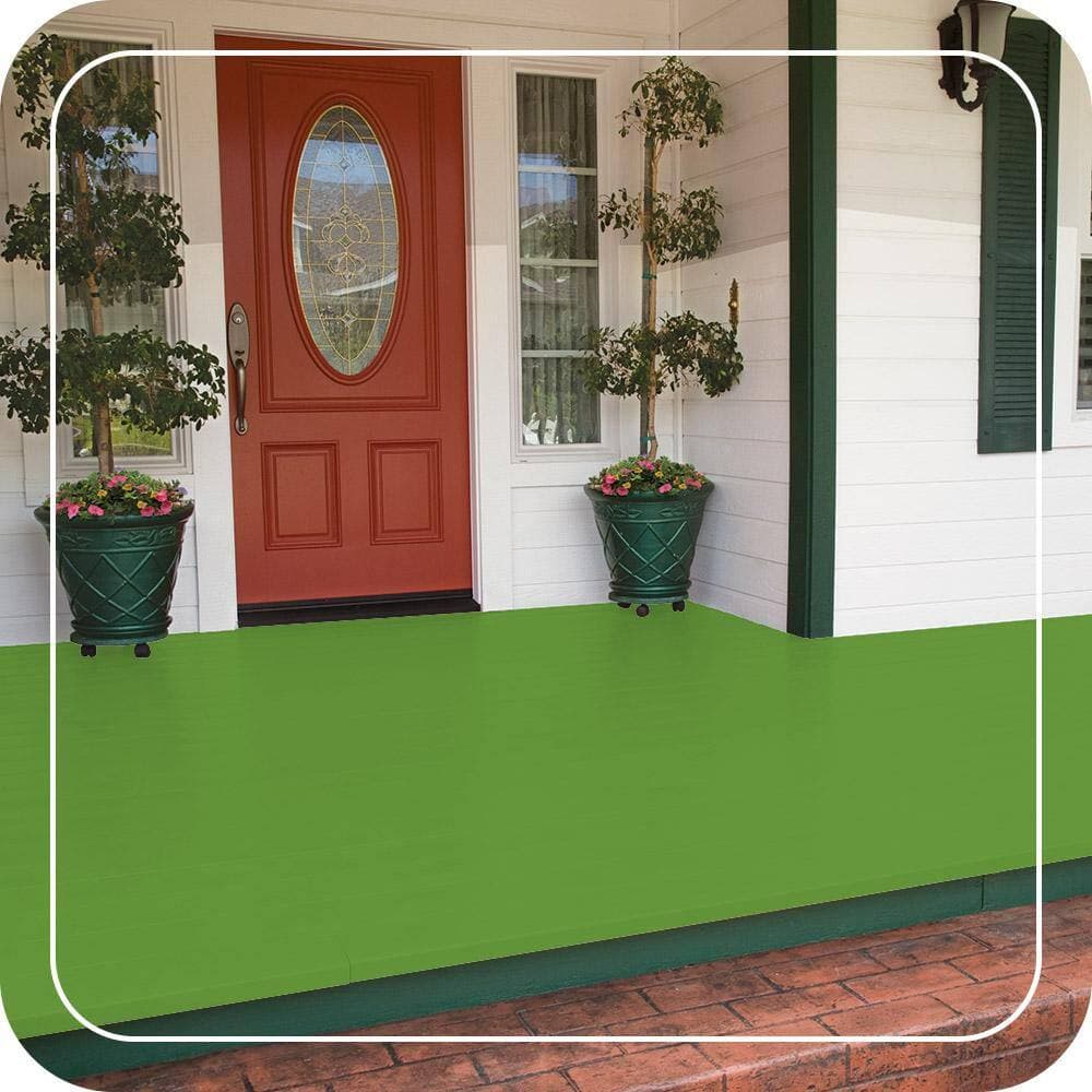 BEHR PREMIUM #S-G-430 Low-Lustre Enamel Interior/Exterior Porch and Patio Floor Paint (2)