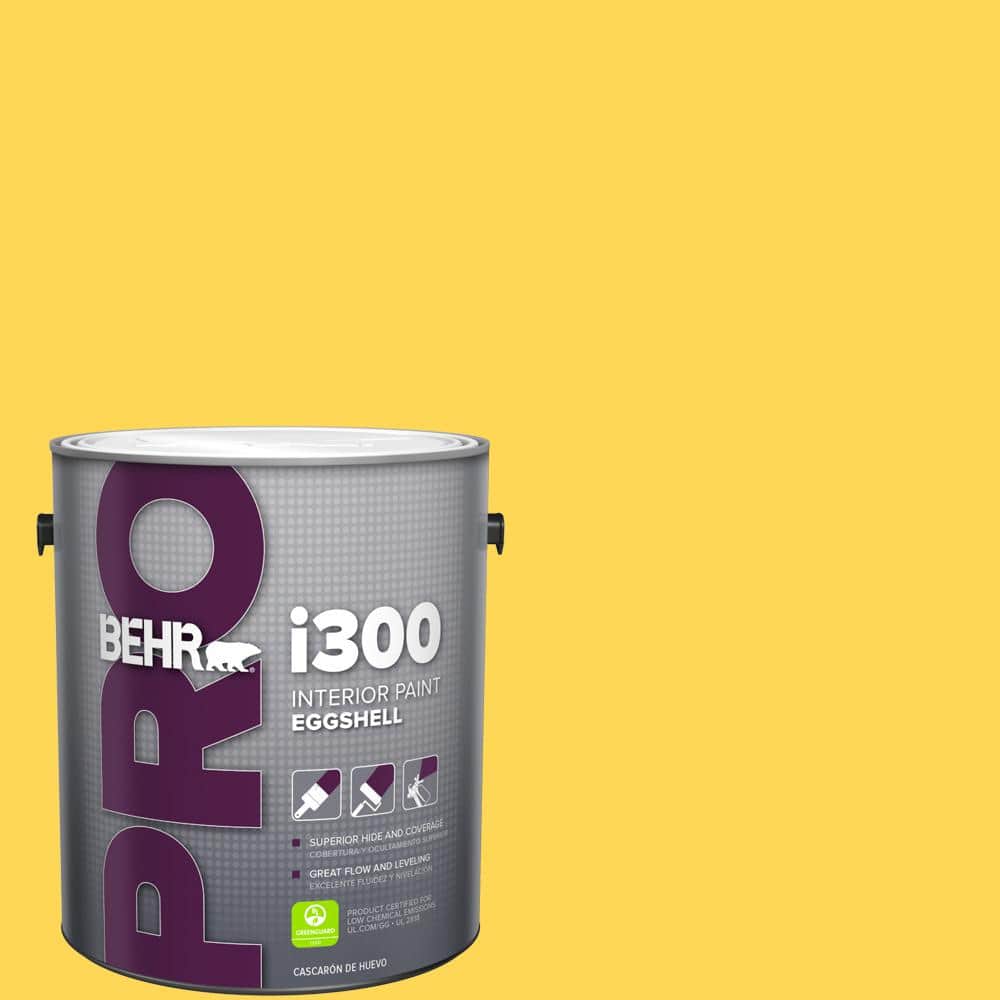 BEHR PRO 1 gal. #P300-6 Buzz-in Eggshell Interior Paint