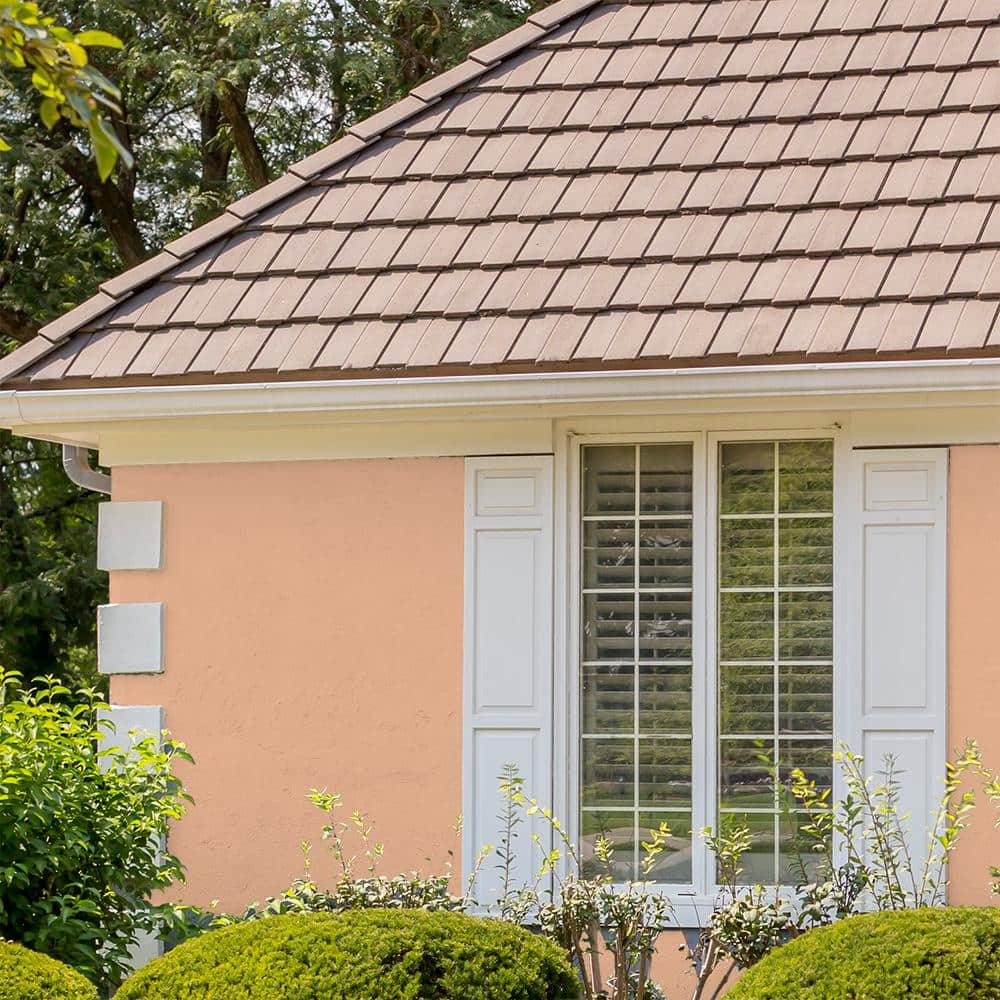 BEHR PREMIUM 5 gal. #MS-15 California Peach Elastomeric Masonry, Stucco and Brick Exterior Paint (4)