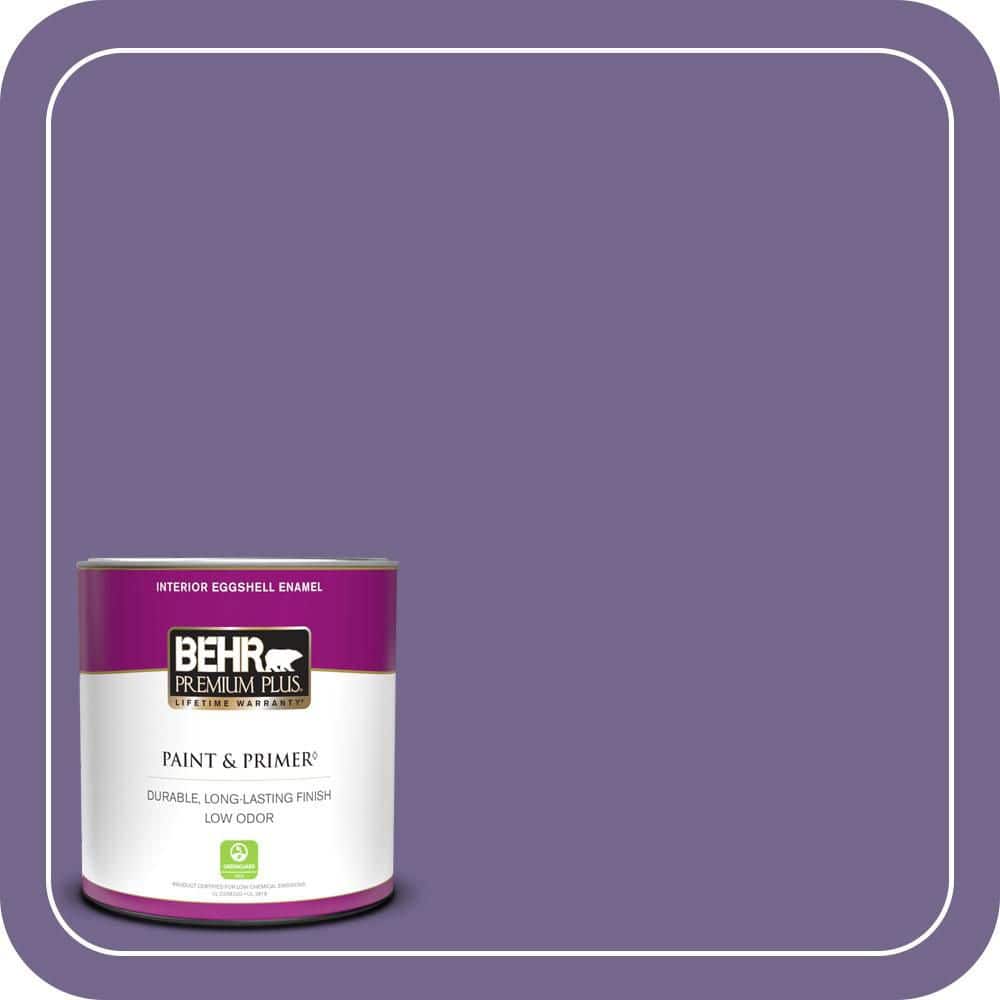 BEHR PREMIUM PLUS #MQ5-41 Violet Vixen Enamel Low Odor & Primer (1)