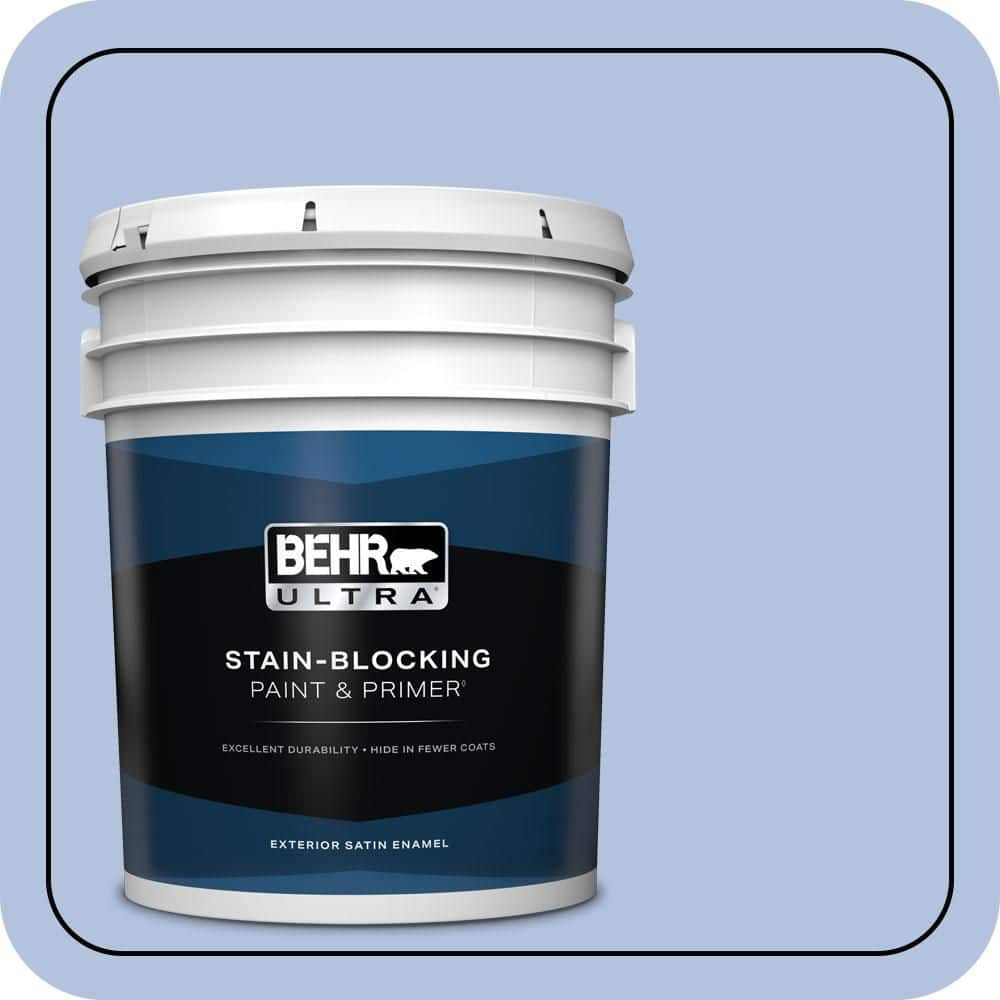 BEHR ULTRA 5 gal. #M540-3 Eternal Elegance Satin Enamel Exterior Paint & Primer