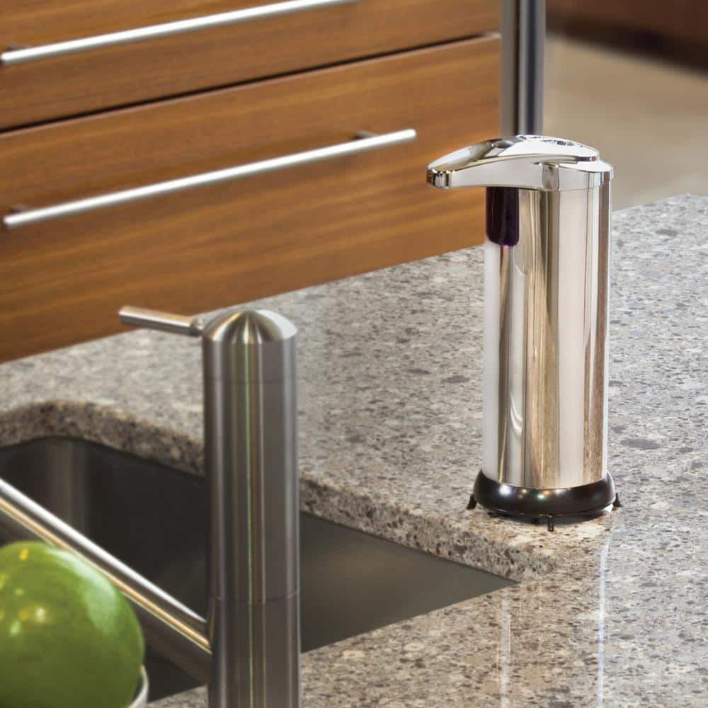 Better Living 8 oz. Touch-Free Soap/Lotion Dispenser in Stainless-Steel (4)