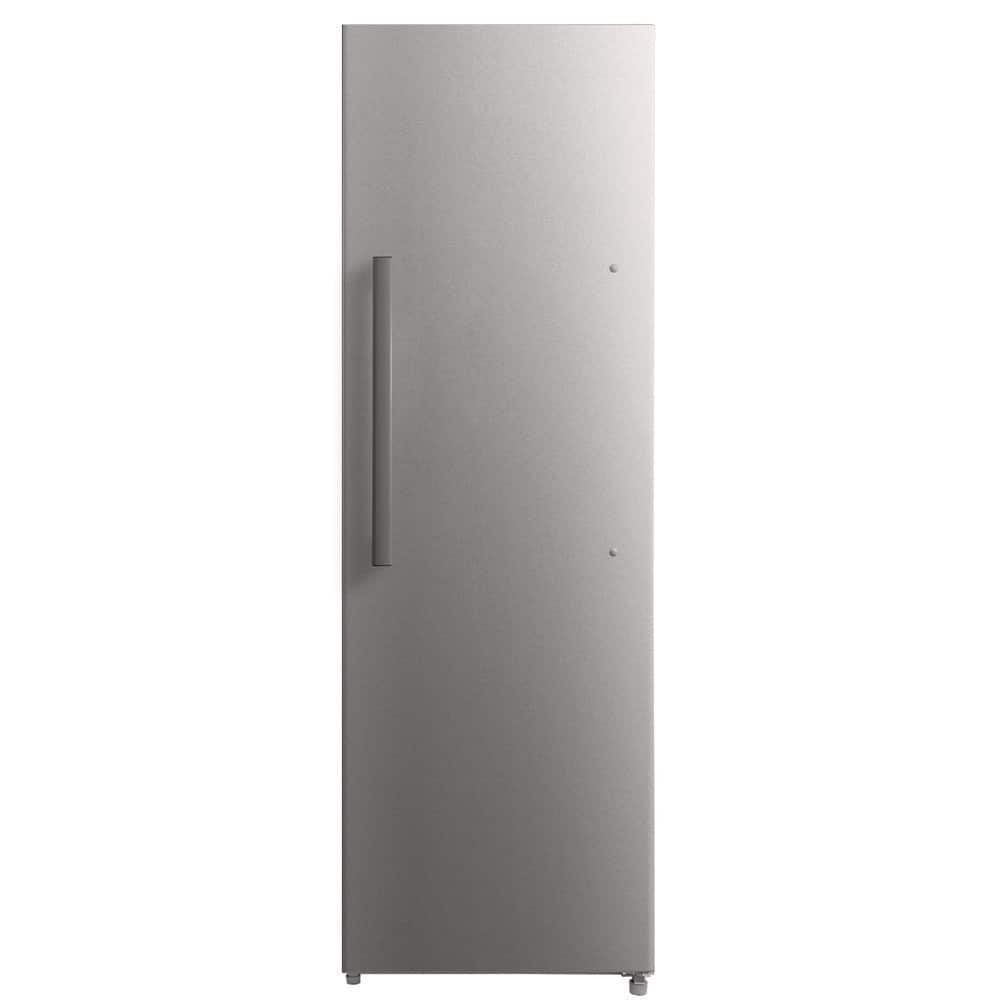 Vissani 11 cu. ft. Convertible Upright Freezer in Stainless Look with Adjustable Shelving, Garage Ready