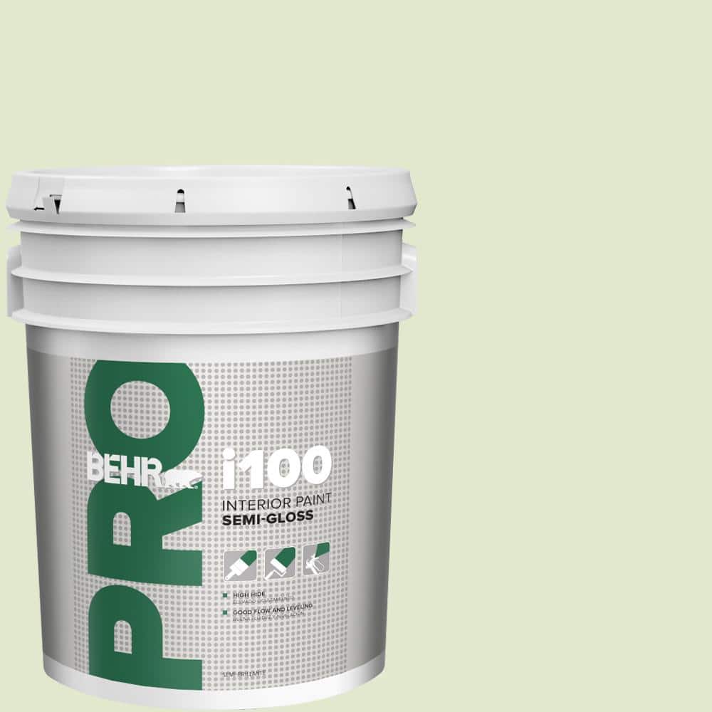 BEHR PRO 5 gal. #M360-2 White Radish Semi-Gloss Interior Paint
