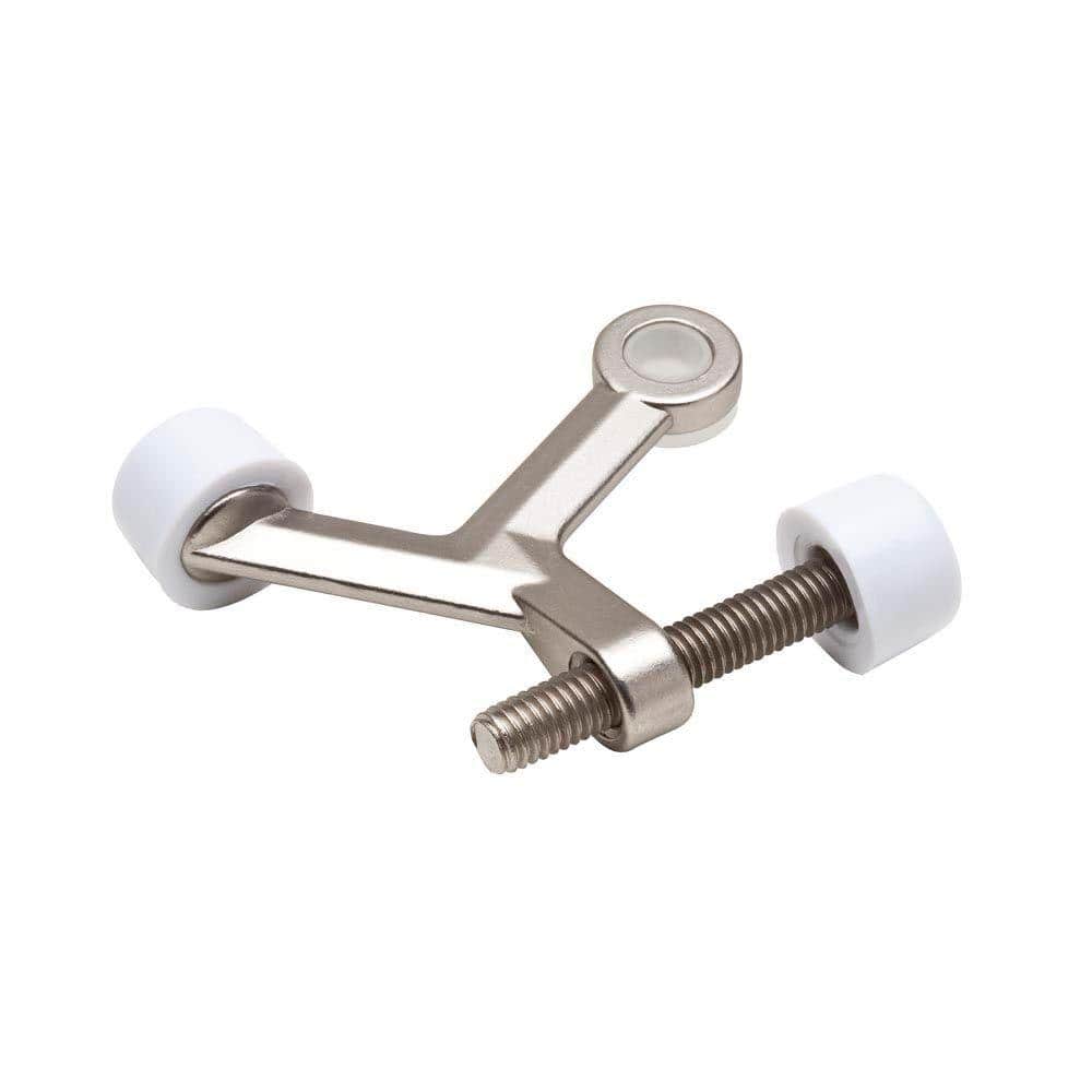 Everbilt (10-Pack) Satin Nickel Light Duty Hinge Pin Door Stop