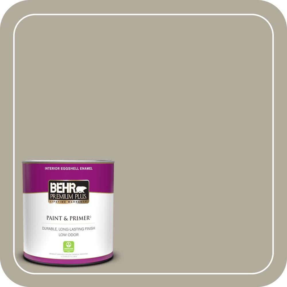 BEHR PREMIUM PLUS #PPF-33 Terrace Taupe Enamel Low Odor & Primer