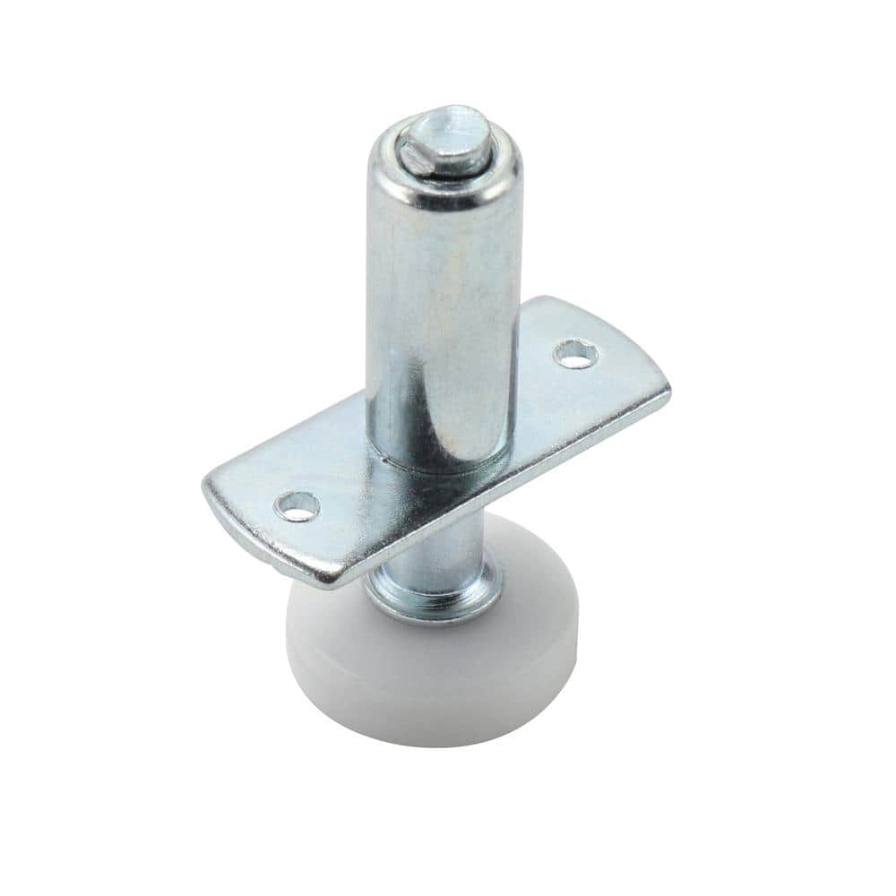 Prime-Line Top Pivot and Guide Wheel, 3/8 in Diameter, Steel/Plastic, Mill (3)