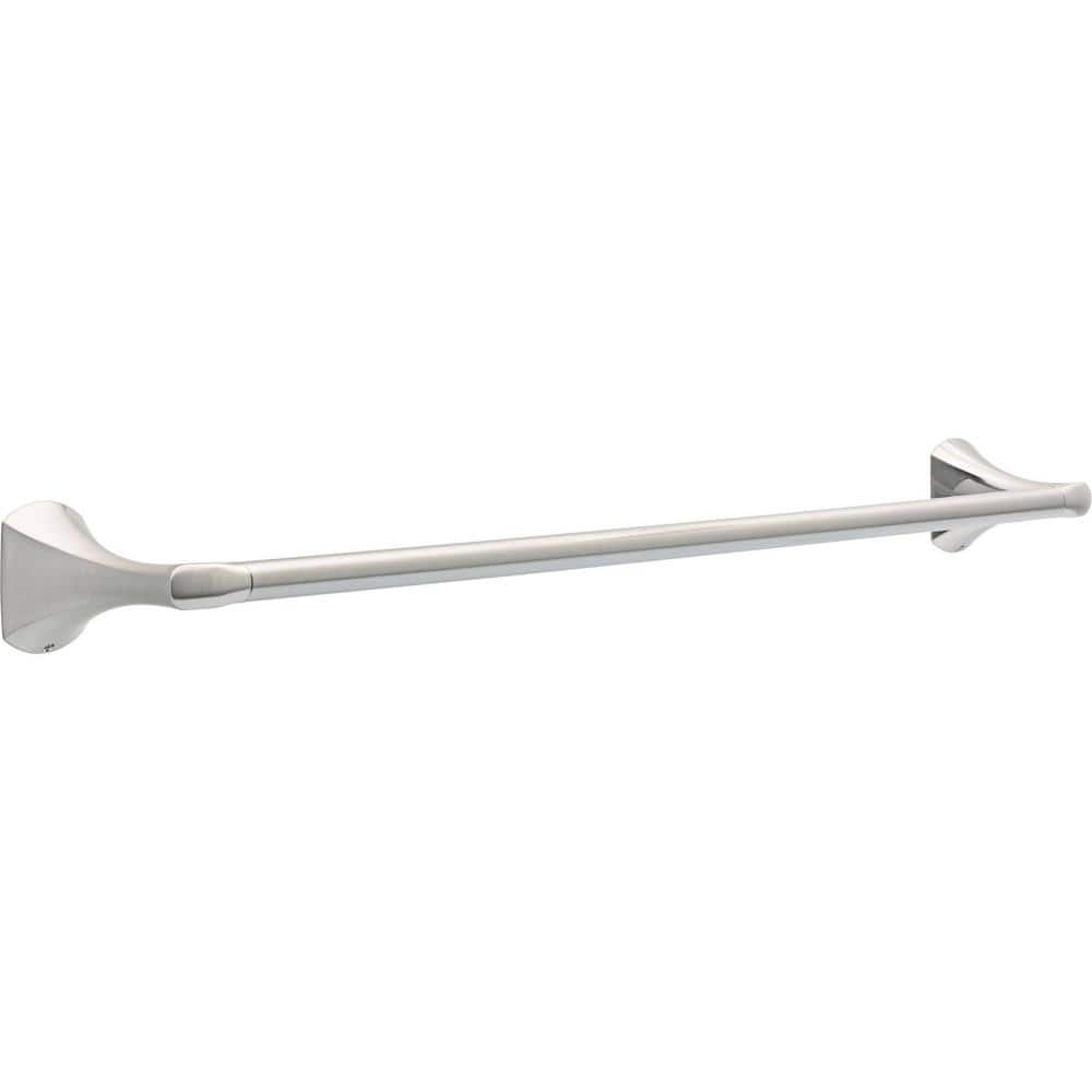 Delta Pierce Wall Mount Towel Bar Bath Hardware Accessory Brushed Nickel