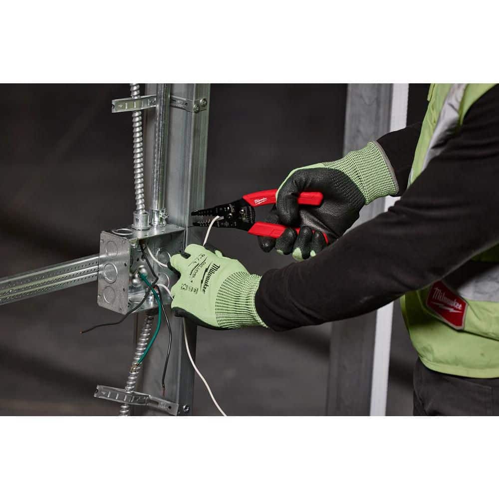 Milwaukee 10-20 AWG Wire Stripper/Cutter with Comfort Grip (3)