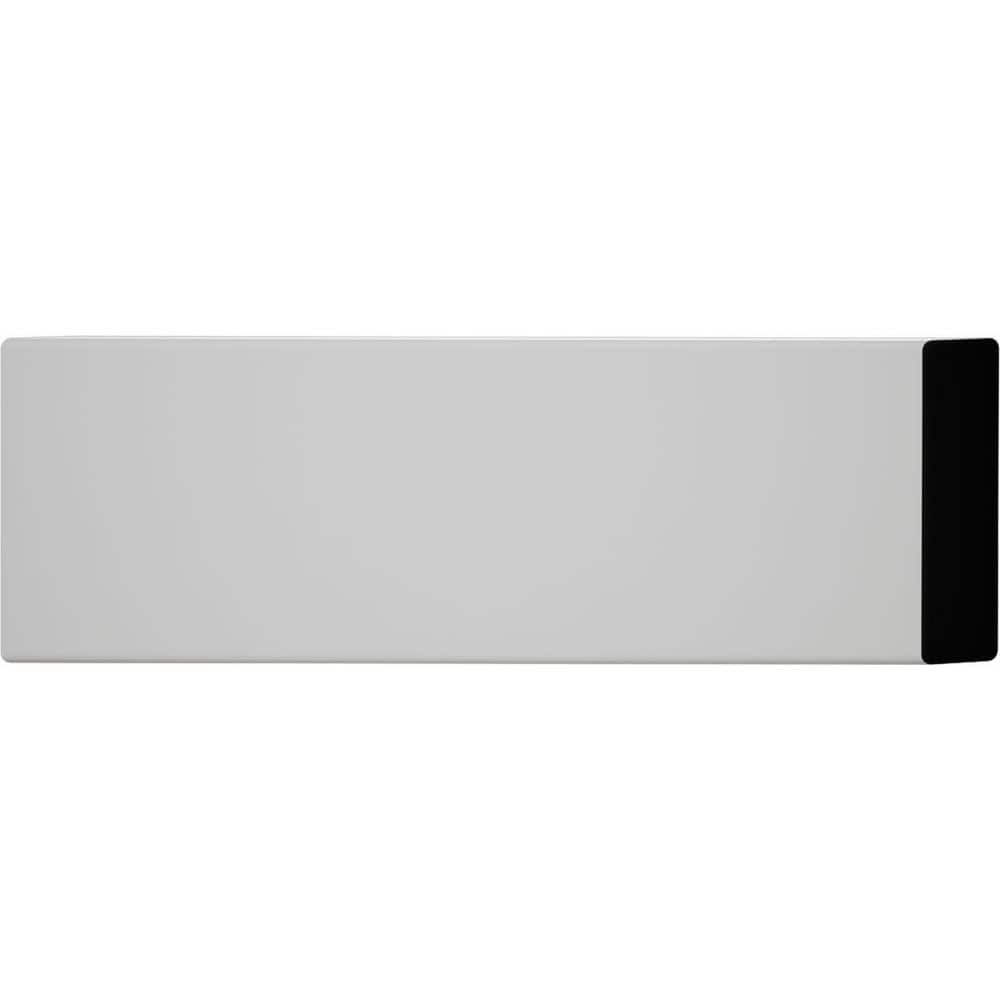 Royal Mouldings Craftsman 9971 3/8 in. x 1-1/2 in. x 96 in. PVC Flat Trim White (3)