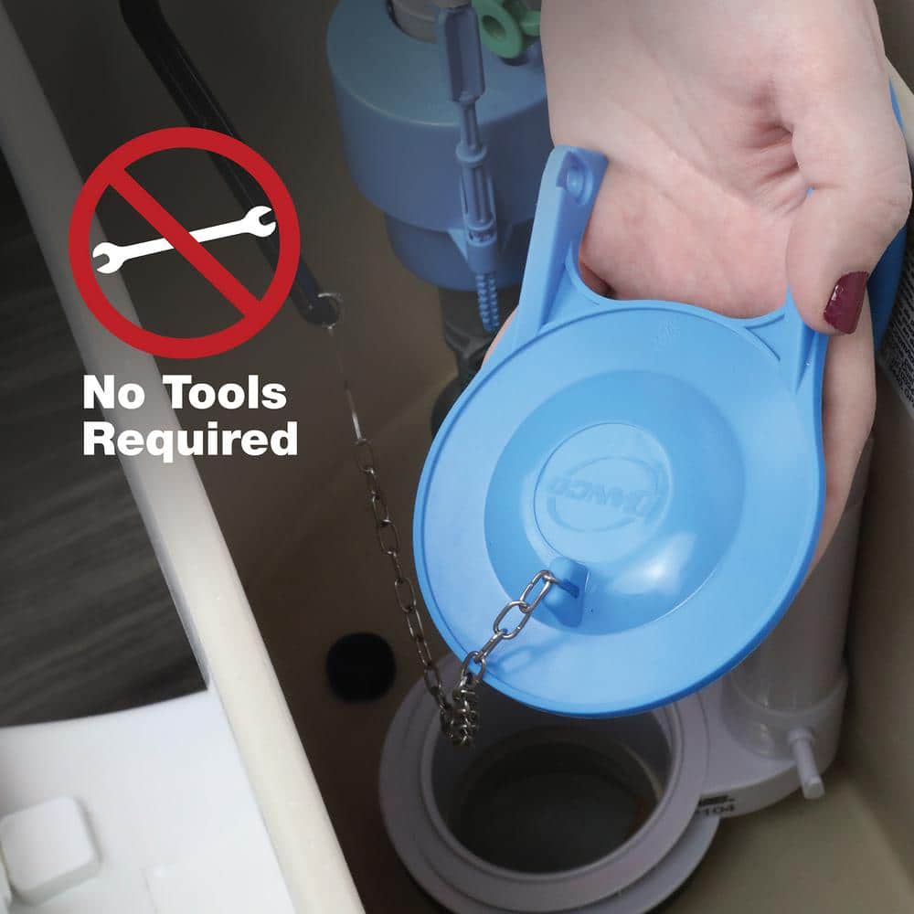 DANCO Universal 3 in. Water-Saving Toilet Repair Kit for Flush Valve Toilets (3)