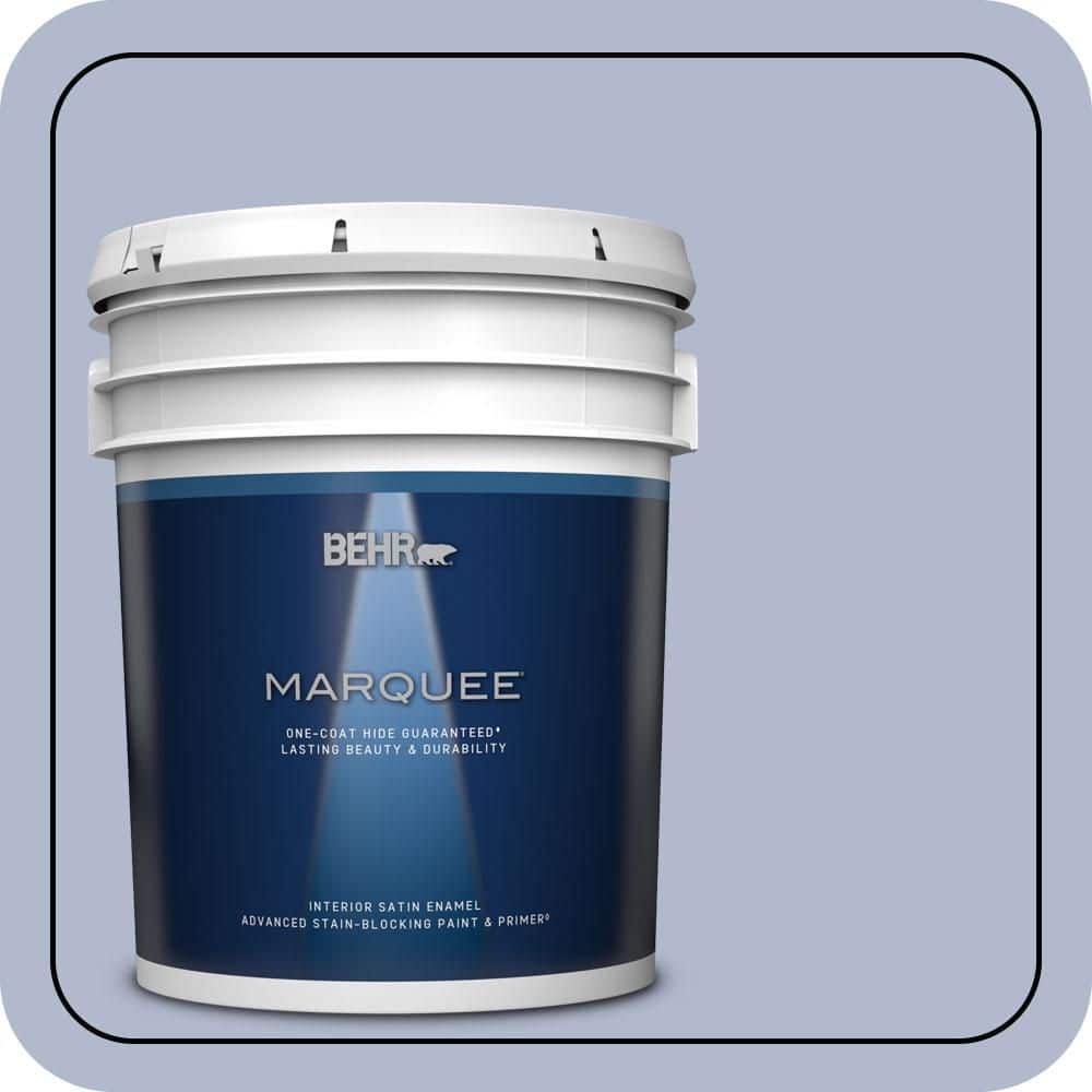 BEHR MARQUEE 5 gal. #600F-4 Heritage Satin Enamel Interior Paint & Primer