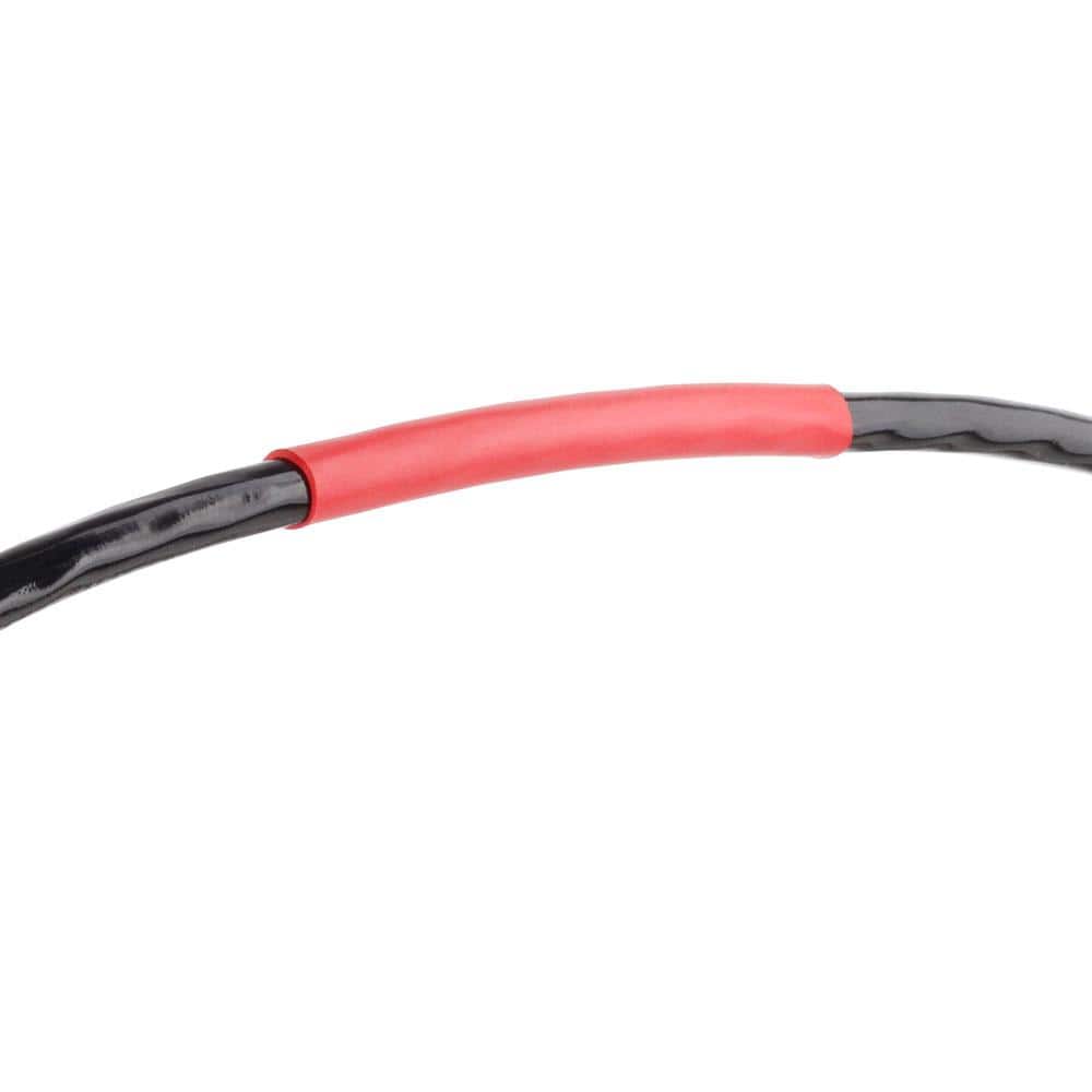 Commercial Electric 1/4 in. Heat Shrink Tubing, Red (5-Bag) (2)