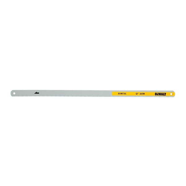 DEWALT 12 in. 24-TPI Bi-Metal Hacksaw Blade (2-Pack) (2)