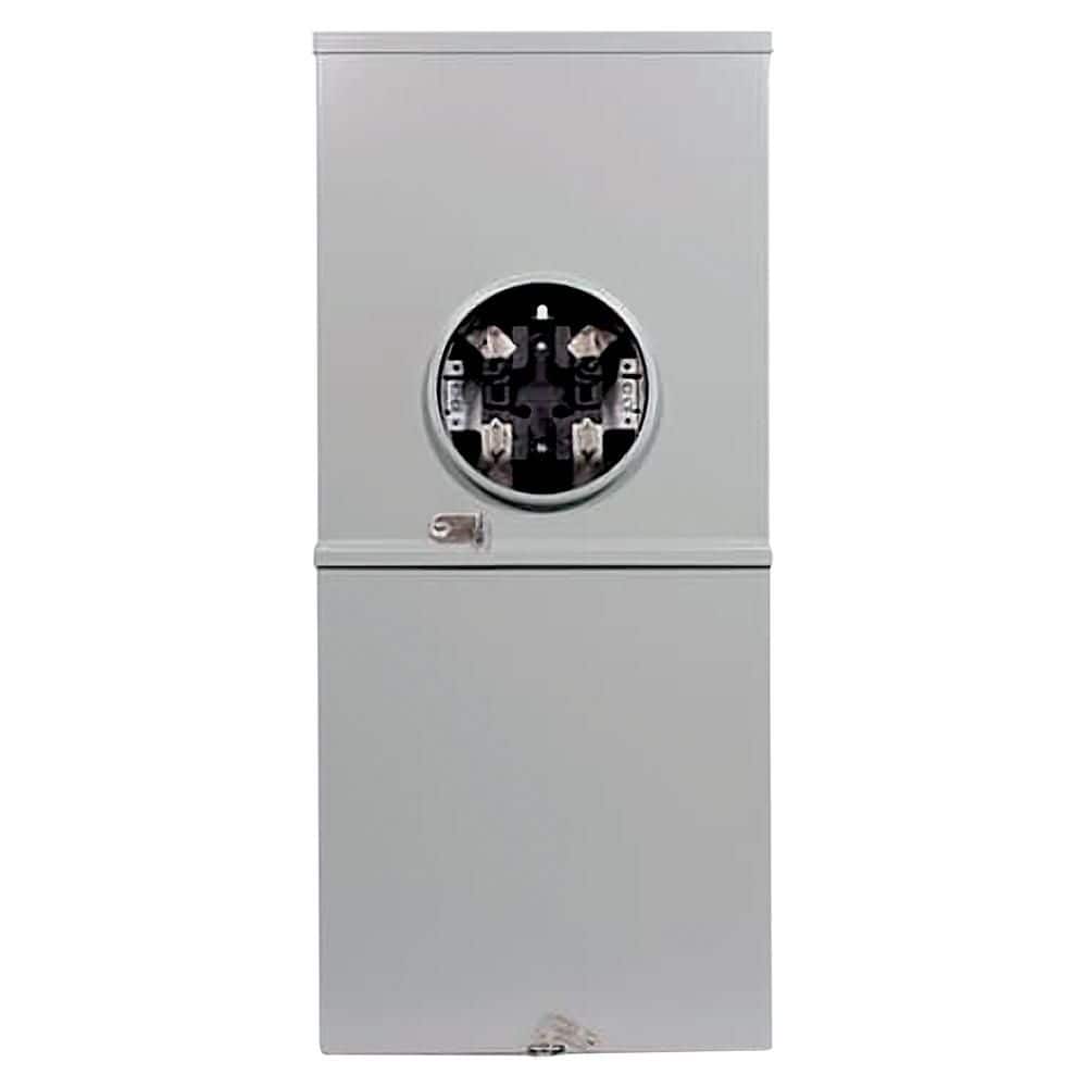 ABB Outdoor 150 Amp 4-Space 8-Circuit Main Breaker Ringless Surface Overhead/Underground Georgia Power MSLC (TSMRQ415CSCUGP) (1)