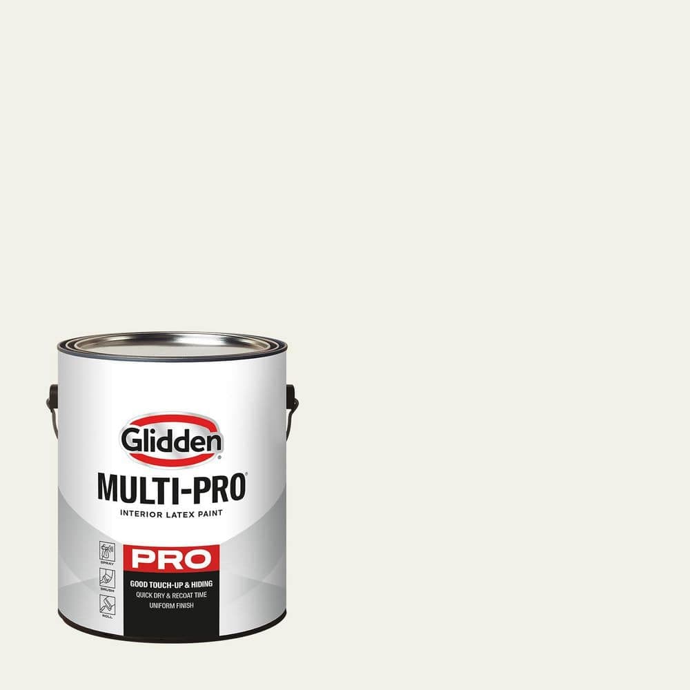Glidden Multi-Pro 1 Gal. PPG1215-1 Clear Yellow Semi-Gloss Interior Paint