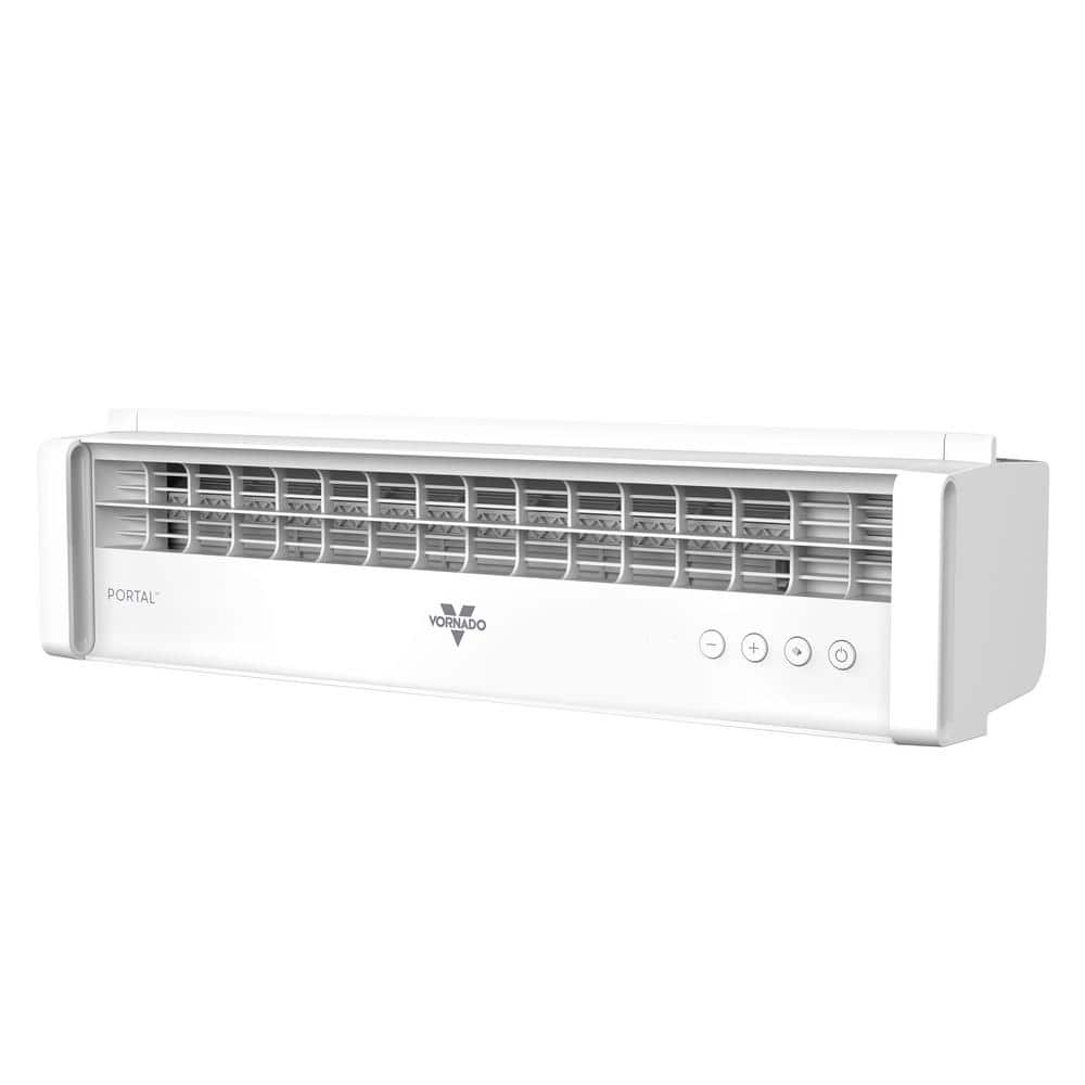 Vornado Portal 6.58 in. 3-Fan Speeds Window Fan in with Reversible Exhaust Mode, Weather Resistant