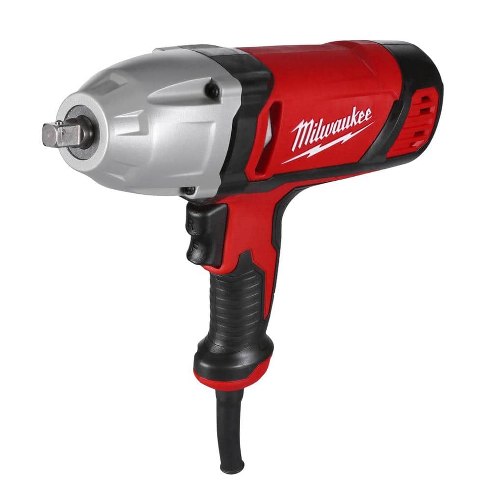 Milwaukee 1/2 in. Impact Wrench with Rocker Switch and Detent Pin Socket Retention (2)