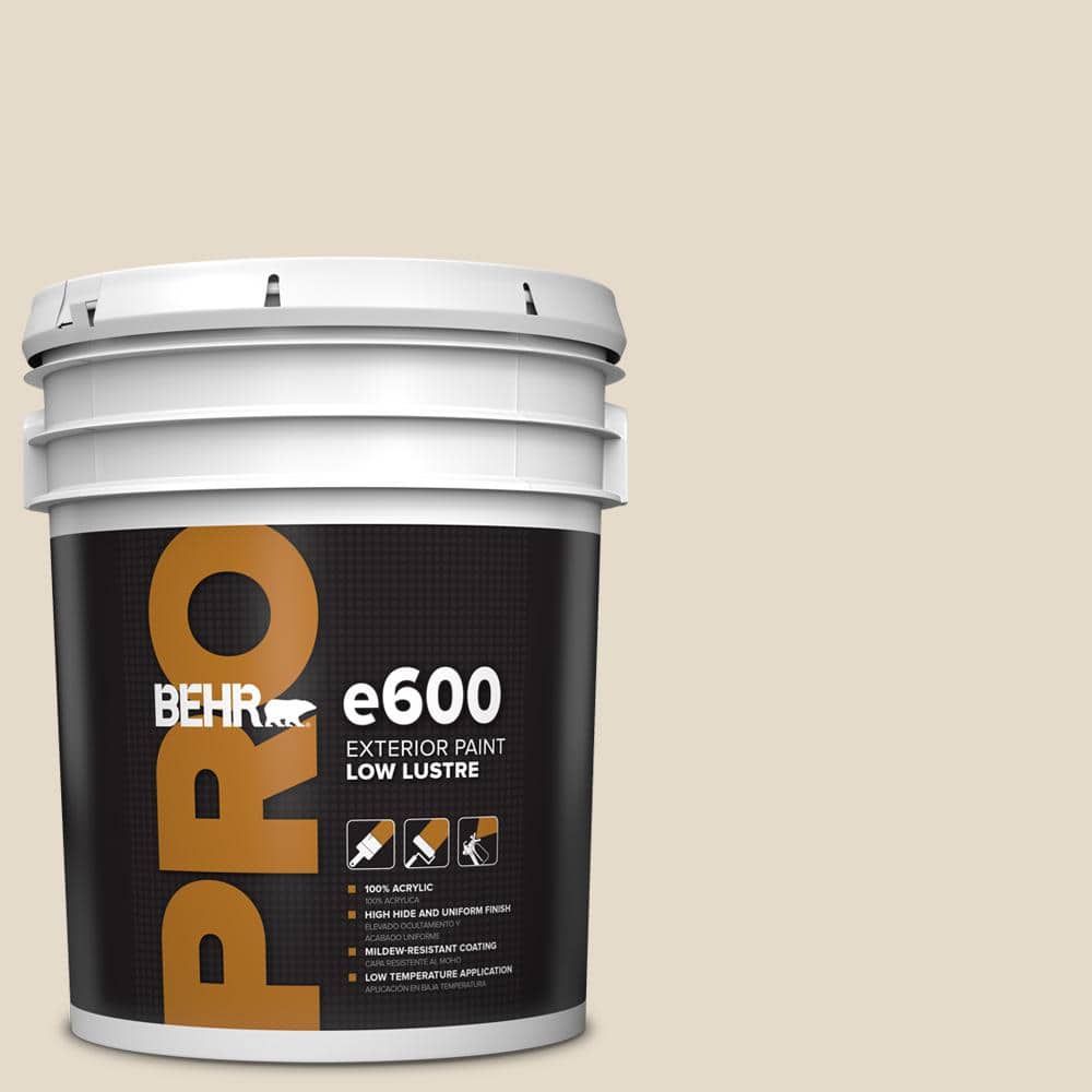 BEHR PRO 5 gal. #BWC-15 Predictable Low Luster Exterior Paint