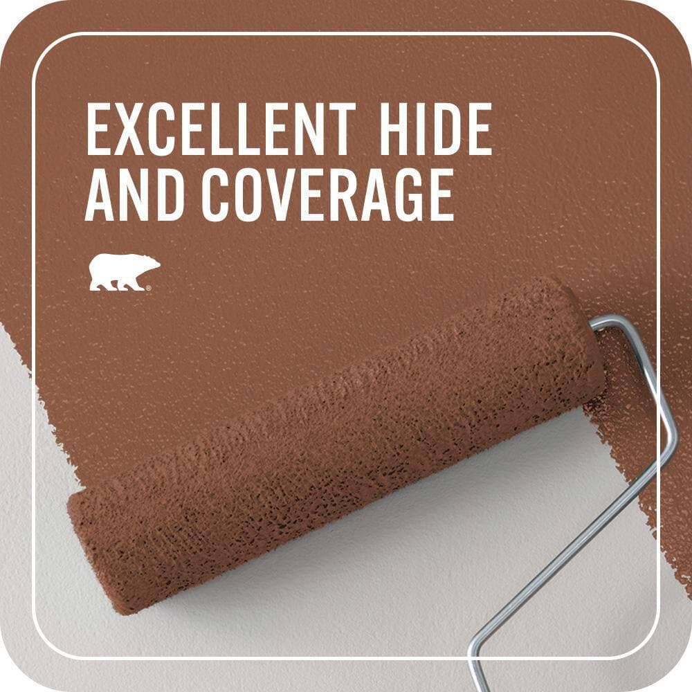 BEHR PREMIUM PLUS 1 qt. #PPU3-18 Artisan Flat EcoMix Plant-Based Interior Paint & Primer (2)