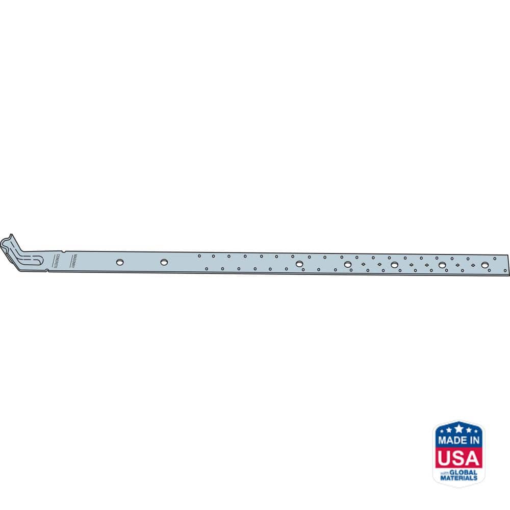 Simpson Strong-Tie PA 70 in. 12-Gauge Galvanized Purlin Anchor