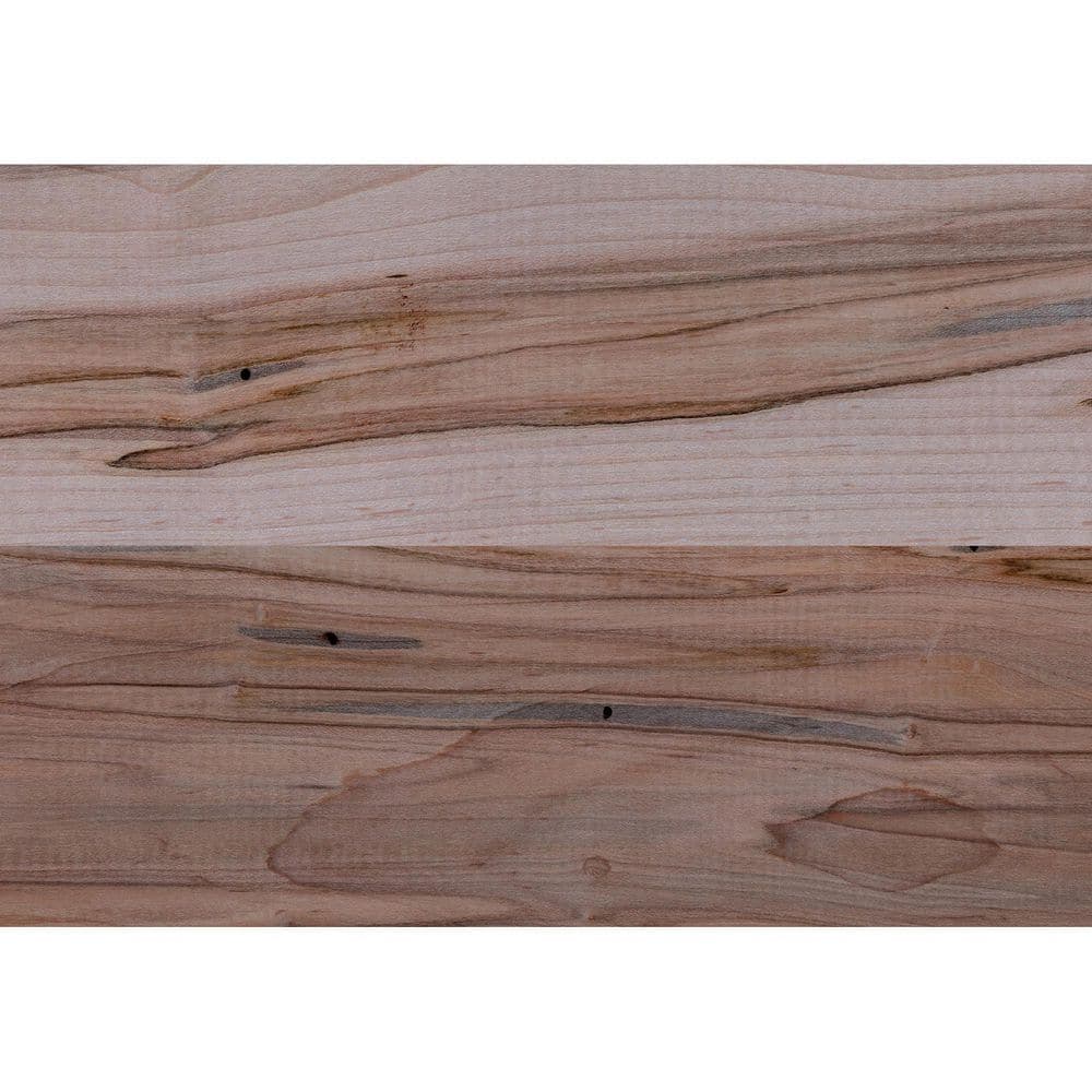 Ornamental Mouldings 3/4 in. D x 7.25 in. W x 4 ft. L Unfinished Rustic Ambrosia Maple Wood Board (2)