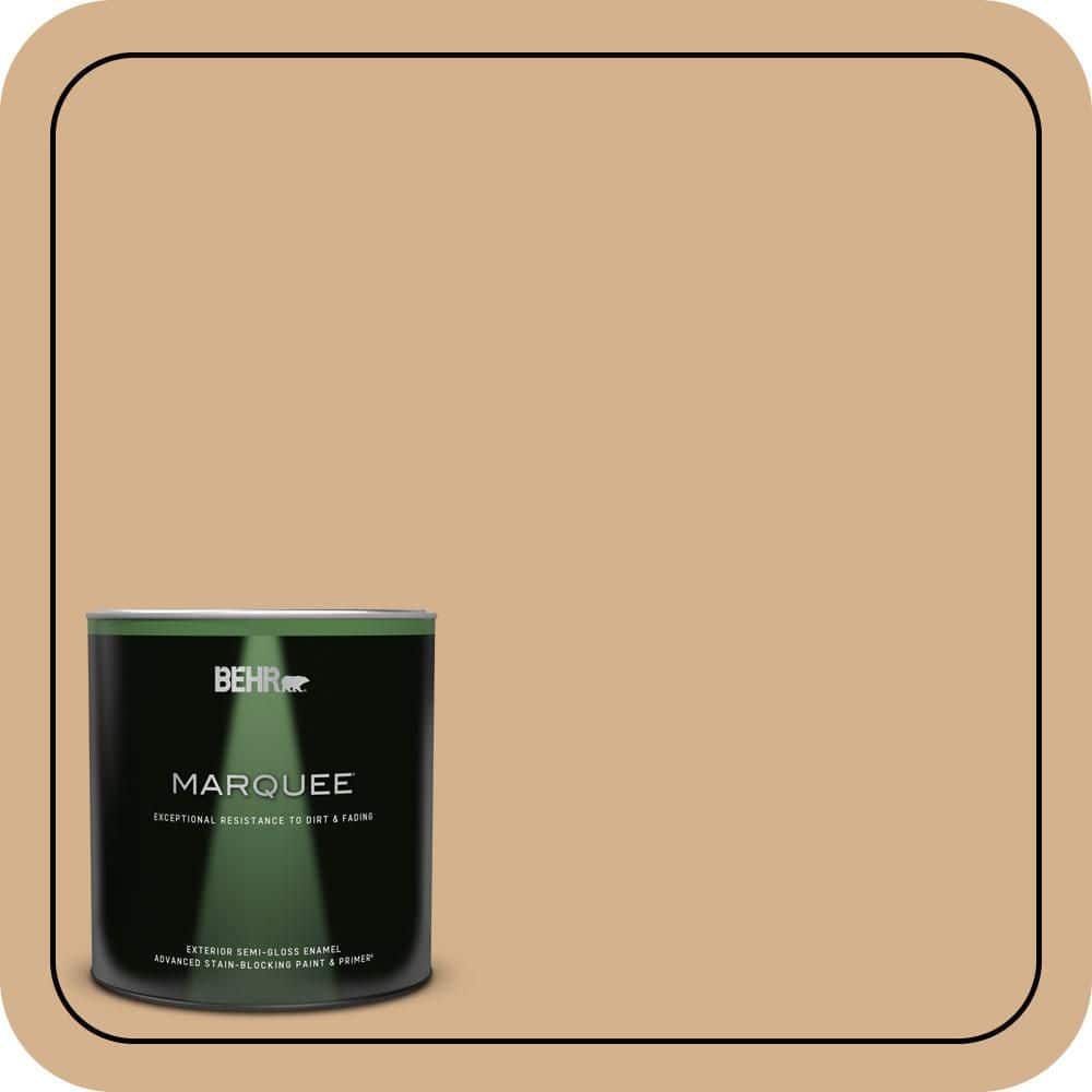 BEHR MARQUEE 1 qt. #S290-4 Summerwood Semi-Gloss Enamel Exterior Paint & Primer