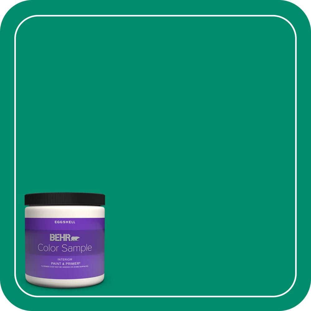 BEHR PREMIUM PLUS #S-G-470 Festive Green Enamel Low Odor & Primer (1)