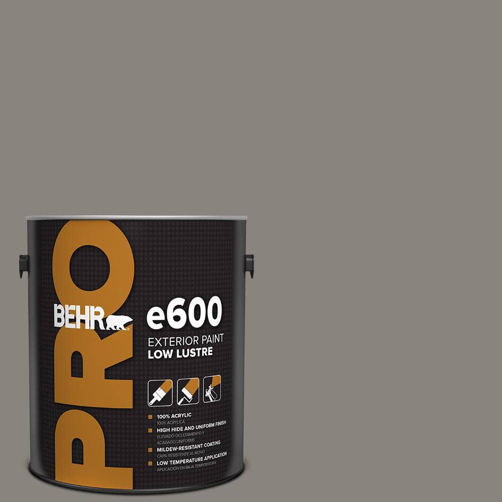BEHR PRO 1 gal. #PPU24-07 Barnwood Gray Low Luster Exterior Paint
