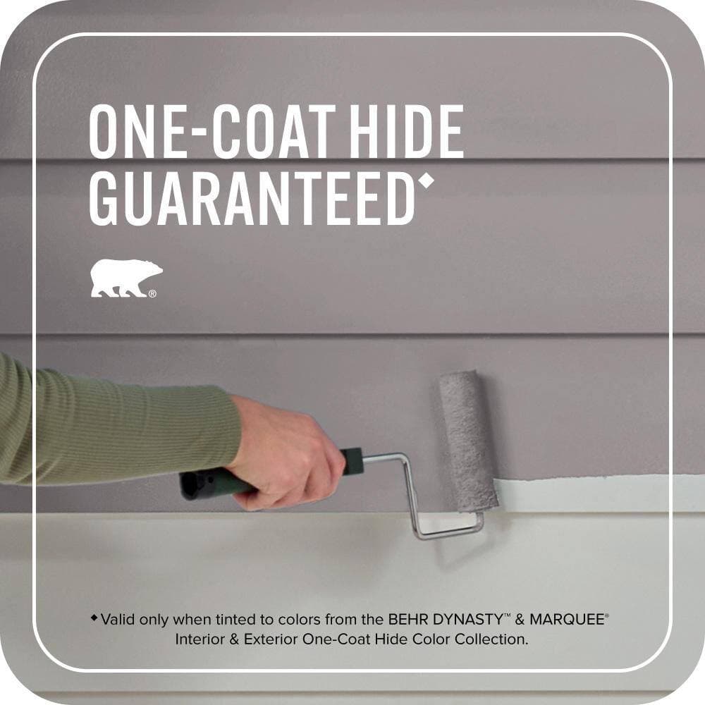 BEHR MARQUEE 1 gal. #T18-03 Graylac Flat Exterior Paint & Primer (3)