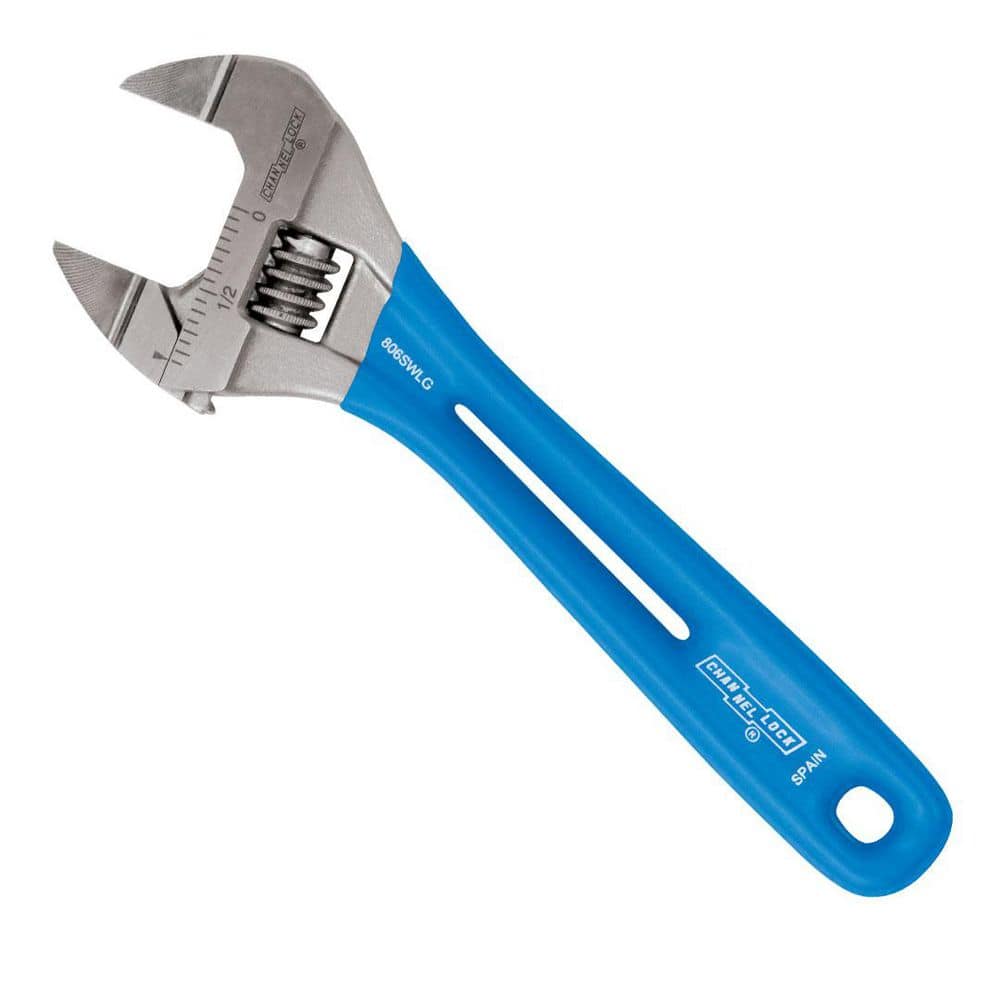 Channellock 6 in. Extra Slim Jaw Lightweight Adjustable Wrench (1)