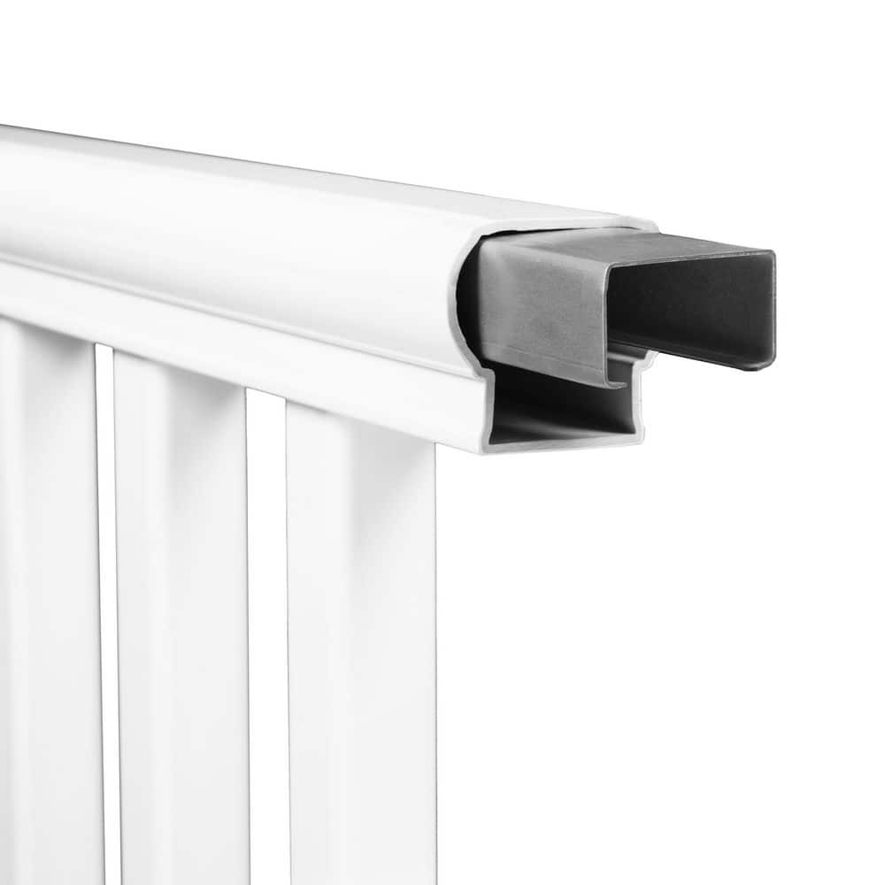 CREATIVE SURFACES 36 in. x 72 in. White Vinyl Railing (3)