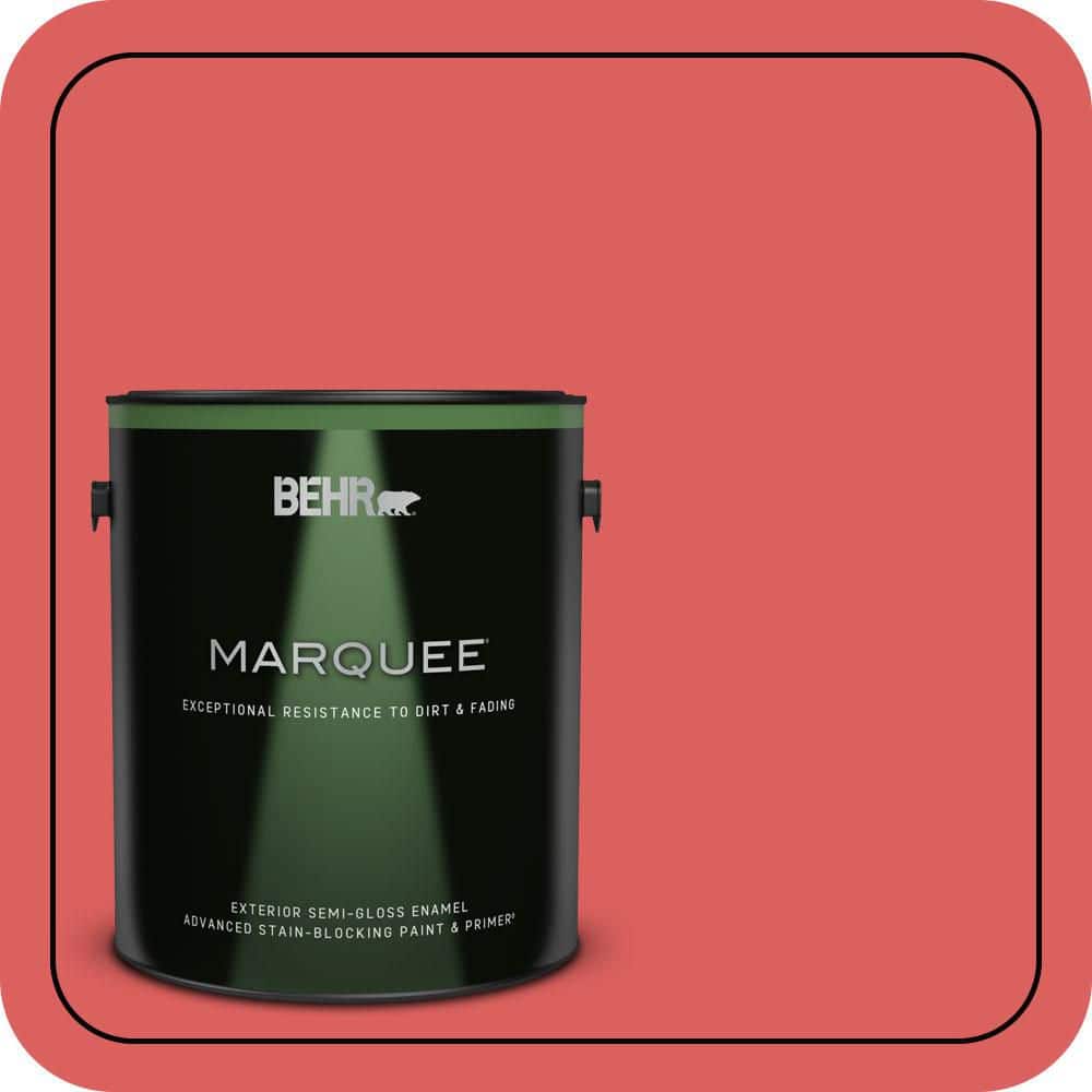 BEHR MARQUEE 1 gal. #P170-5 Roulette Semi-Gloss Enamel Exterior Paint & Primer