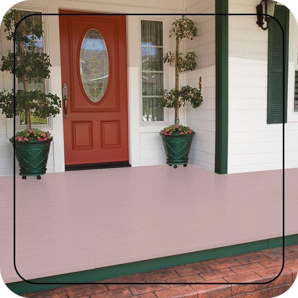 BEHR PREMIUM #S150-1 Low-Lustre Enamel Interior/Exterior Porch and Patio Floor Paint (2)
