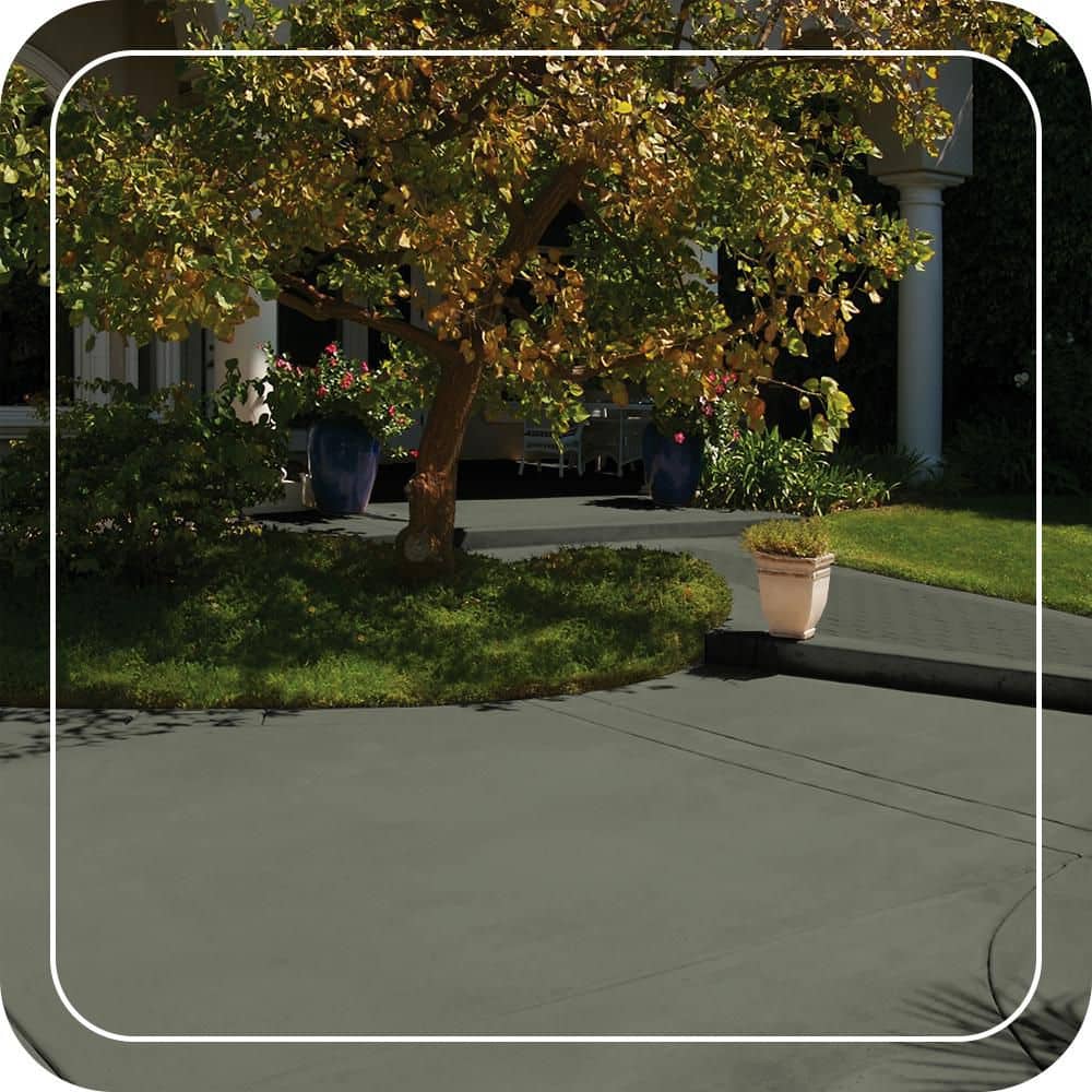 BEHR PREMIUM 1 gal. #DCS-818 Granite Green Semi-Transparent Flat Interior/Exterior Decorative Concrete Stain (3)