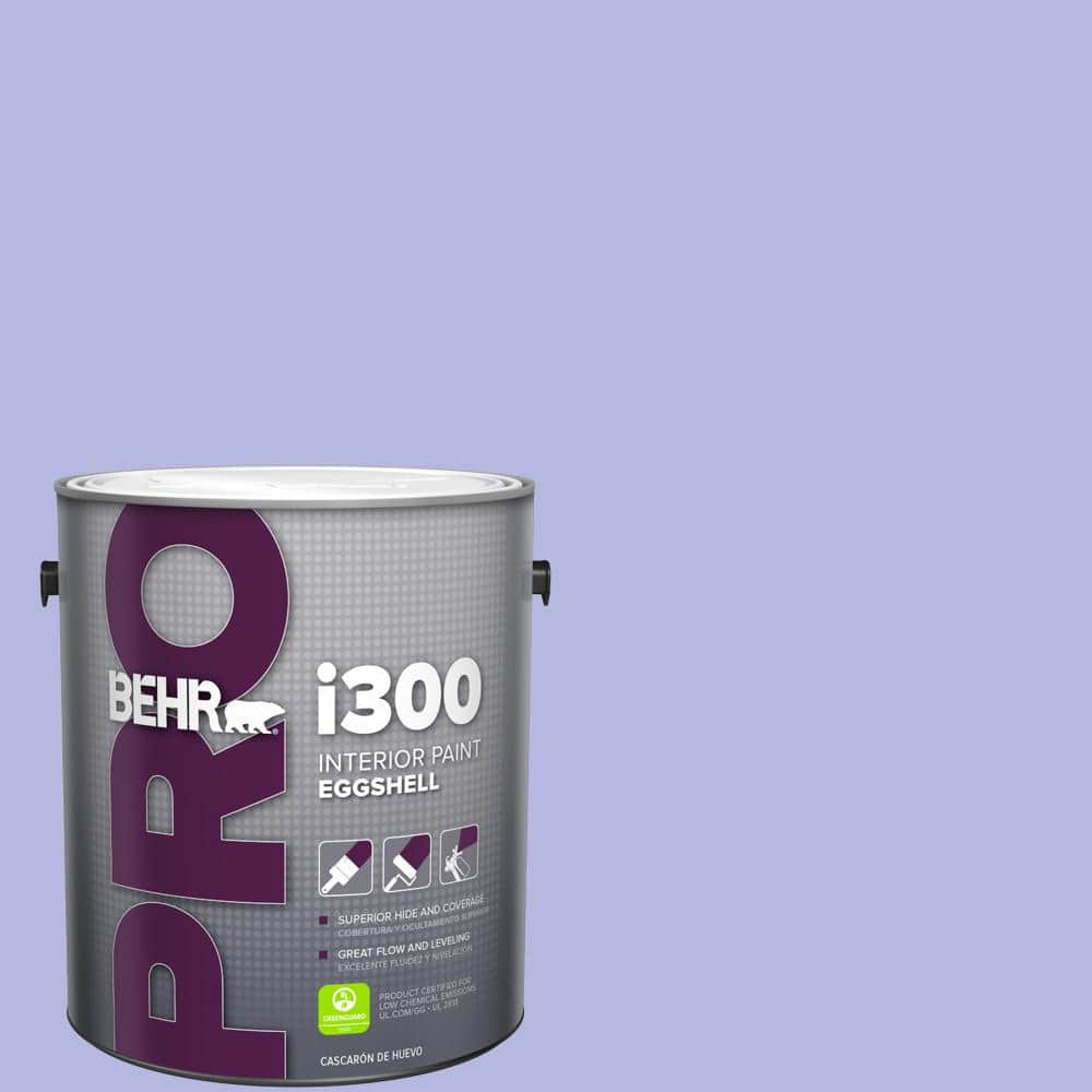 BEHR PRO 1 gal. #P550-3 Lavender Cloud Eggshell Interior Paint